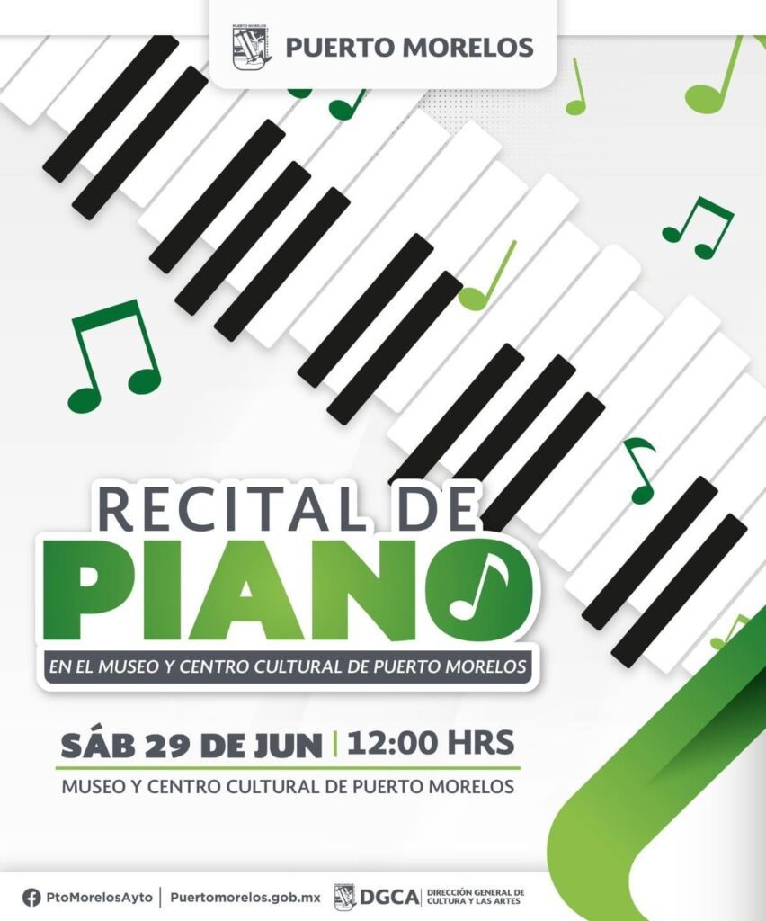 Recital de Piano - Puerto Morelos